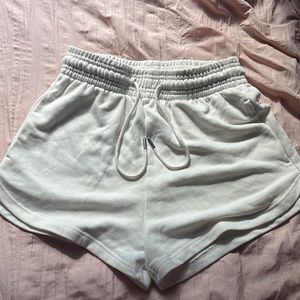 H&M Fleece/Sweatshort - White